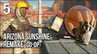 Arizona Sunshine Remake | The Damned DLC | It's Dam Hard Work Blasting Zombies!