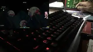 Another choke on sidetracked day, and rip my keyboard