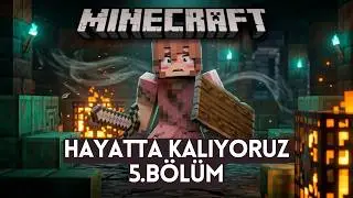 Minecraft'ta Yeni Eve Geçtik! Madende Kaç Kere Öldüm Sayamadım | Minecraft 5. Bölüm