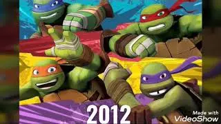 Tmnt evolution (1984-2020)