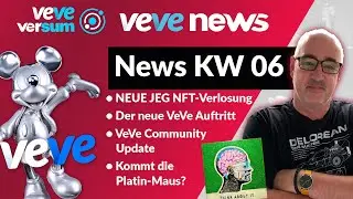 🇩🇪 VEVE | ECOMI • VeVeVersum NEWS KW06 • Neues VeVe Logo • VeVe Community update • Die Platin-Maus?