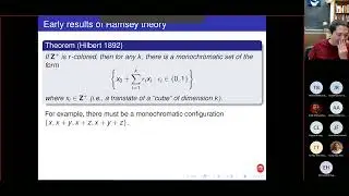 TTMS31. An introduction to Arithmetic Ramsey Theory