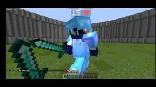 first time playing tank on Minecraft with left hand