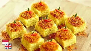 Savory Sweet! Recipe for GLUTINOUS RICE SERUNDENG: Betawi's Typical Market Snack.