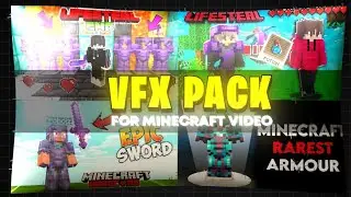 Minecraft Best VFX Pack For Video | VFX Pack For Minecraft Video Editing