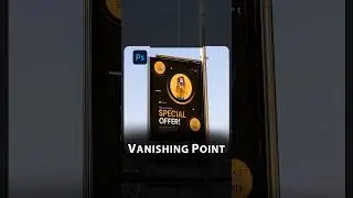 Vanishing Point in photoshop #shorts #photoshop