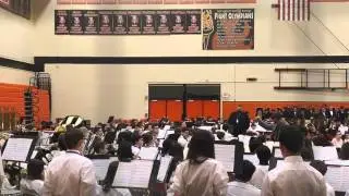 Judson band at Sprague HS 3-14-16