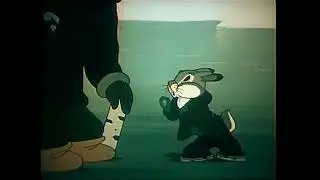 Grandfather and grandson. Soviet animated film. 1950.