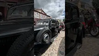 Old rare Mercedes-Benz car in Lithuania