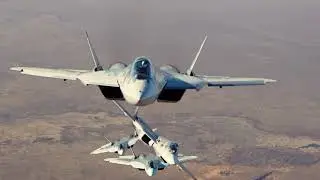 Су-57. По классификации НАТО "преступник". / Su-57. According to the NATO classification "Felon".