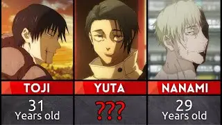Age of Death of Jujutsu Kaisen Characters | Jujutsu Kaisen