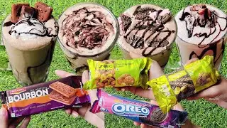 Yummy 4 Cookies Milk Shake | #shorts #recipe   #youtubeshorts #viral #youtubeshorts