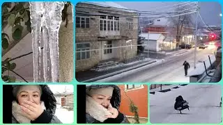 #Кусары💞/По снежным улочкам☃️/Детвора на санках⛷️