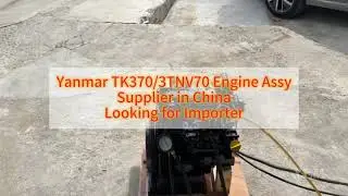 Brand New Genuine Yanmar TK370 3TNV70 Engine Assembly – Reliable and High-Performance Replacement.