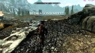 Skyrim Performance Test(1920*1080@ULTRA + Hi-Res Texture Pack)