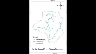 10. Exporting Watershed/Stream Network as a Map in ArcGIS | Layout & Mapping in ArcGIS | Part 1