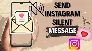 how to send Instagram Silent Message | How to Send Message in Instagram With No Sound