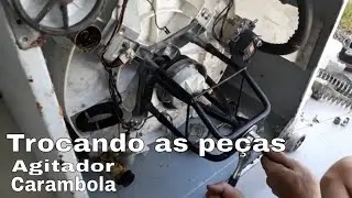 Como Trocar o Agitador e carambola da máquina consul 10kg