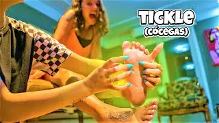 🔥BIG NAILS!! / NAILS GRANDES!!🔥 (Tickle Feet)