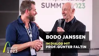 Entrepreneurship Summit 2023: Dialog mit Prof. Faltin & Bodo Janssen