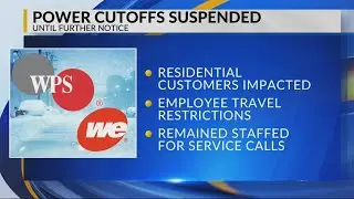 WPS, We Energies say they won't cut power to customers during coronavirus outbreak