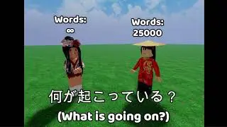 What if Roblox People Around the World plays Limited Words?