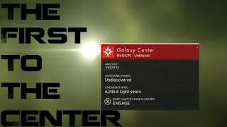 No Man's Sky: FIRST PERSON TO REACH THE CENTER OF THE GALAXY! (VIDEO FOOTAGE)