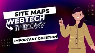 Understanding Sitemaps: An Important concept for BCA students| Site maps| Webtech | Html | XML