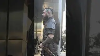 Ragnar Lothbrok Walking in Public 