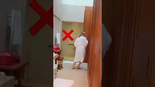 Please don't do this in your hotel room ❌