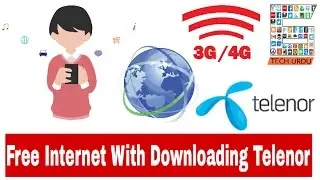 How To Use Free Internet On Telenor With Downloading 3G/4G 2017 [Urdu/Hindi]