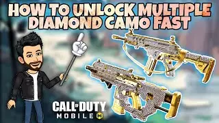 CODM - How To Unlock *DIAMOND* Camo Quickly | Call Of Duty Mobile Tips And Tricks