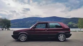 1990 Volkswagen golf II projekt po odbudowie