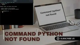 Command 'python' not found in Linux Fix