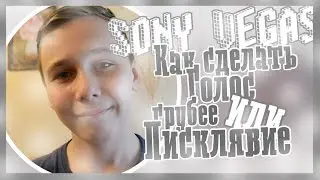 Как сделать голос грубее или писклявие в Sony vegas