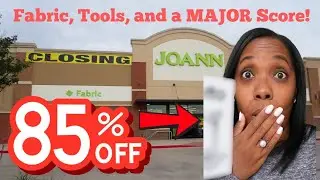 Joann Fabrics Haul! Fabric, Thread, Tools & a Crazy Ditto Projector Deal! | #190
