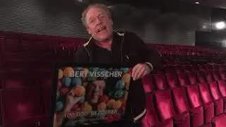 Bert Visscher 'Hij wordt vanzelf moe' 100.000 bezoekers