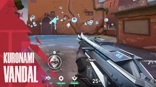 Kuronami Vandal Skin Gameplay - Valorant Kuronami Skins
