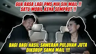 BAGI BAGI HASIL SAWERAN AMPE PULUHAN JUTA !! SATU MOBIL KENA SEMPROT SAMA MAIL !!
