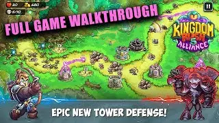 Kingdom Rush 5: Alliance - Full Game Walkthrough - 3 STARS (Veteran) 1-16 Levels (PC, 2024)