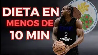 🎯Aprende a Crear Tu Propia Dieta Paso a Paso | Nutrición Para Baloncesto