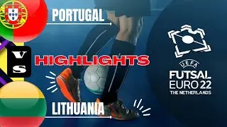UEFA futsal euro 2022 highlights   UEFA futsal Qualifiers