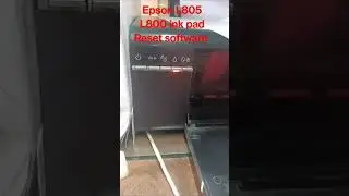 Epson L805 L800 ink pad Reset software 