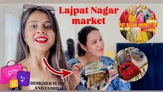 Lajpat Nagar market ￼full vlog 😱// #shainasharifvlog//  @shainasharif16 
