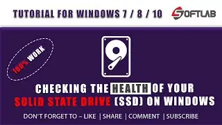 How to Checked the health of your solid state drive SSD on Windows