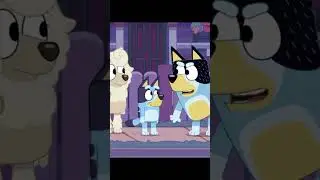 I like to smack my bum | Bluey - Copycat | S01E38 #shorts #bluey #bingo