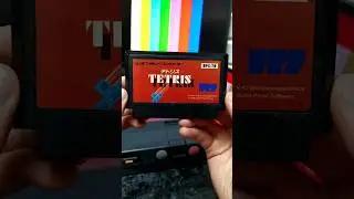 Tetris - Famicom #nes #dendy #famicom #8bit #tetris #retrogaming #nintendo #shorts #денди #ретроигры