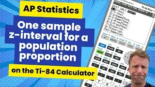 AP Stats Review: How to use Calculator for One Sample z-Interval