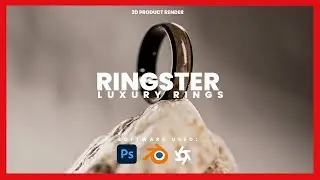 Let's Make a Ring 3D Model in Blender Octane