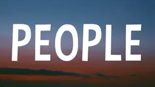 Libianca - People (Lyrics) Ft. Becky G